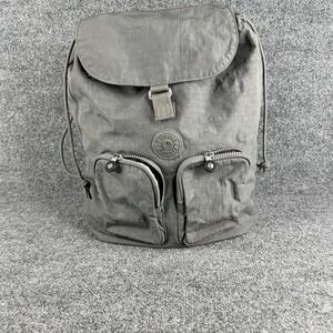 Kipling Raychel Backpack Black Pre-Owned Laptop Bag With Drawstrings
